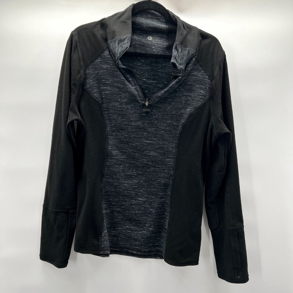 Women’s Workout Exercise 1/4 Zip Pullover Light-Weight Jacket - Picture 4 of 9